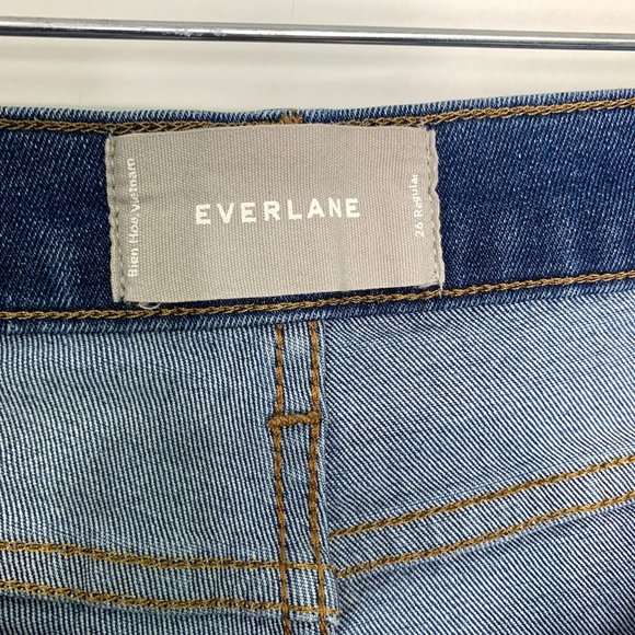 EVERLANE The Authentic Stretch High-Rise Skinny Jean Sz 26R - Picture 11 of 13